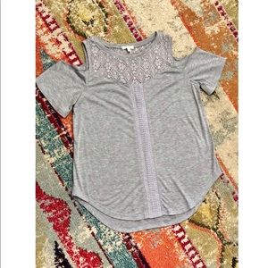 Kori cold shoulder top